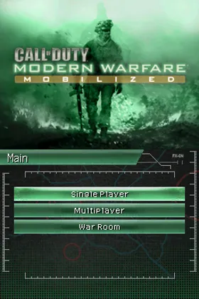 Call of Duty - Modern Warfare - Mobilized (USA) screen shot title